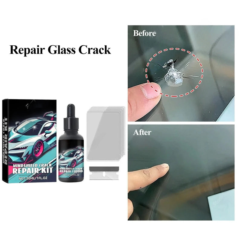 Kit de Réparation Pare-Brise Voiture Résine 30 ml