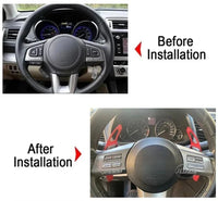 Palettes au Volant Subaru Forester Impreza WRX XV Legacy Outback Aluminium