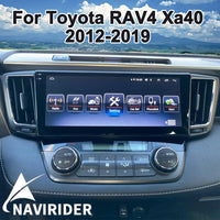 Autoradio Android Écran 10,25 Pouces Toyota RAV4 XA40 2012-2019 CarPlay Sans Fil GPS 4G
