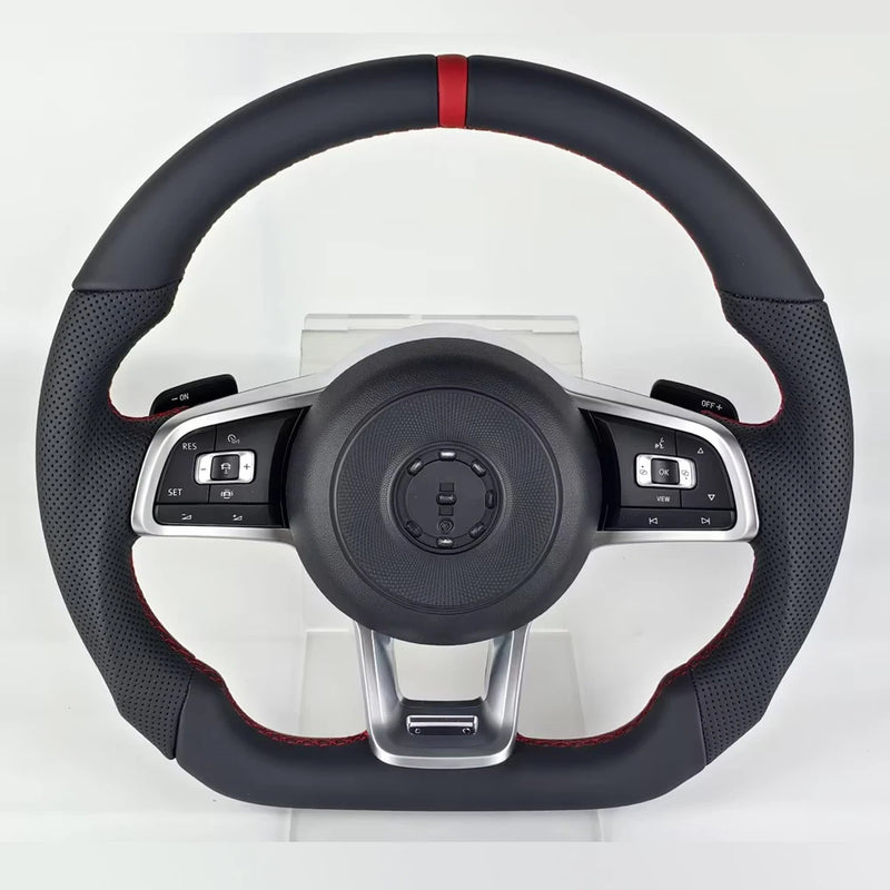 Volant Sport en Cuir Volkswagen Golf 6 et 7 R-Line GTI Passat B8 Tiguan Polo