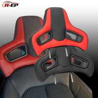 Appui-Tête Baquet Sport Universel Cuir PVC 1 Pièce