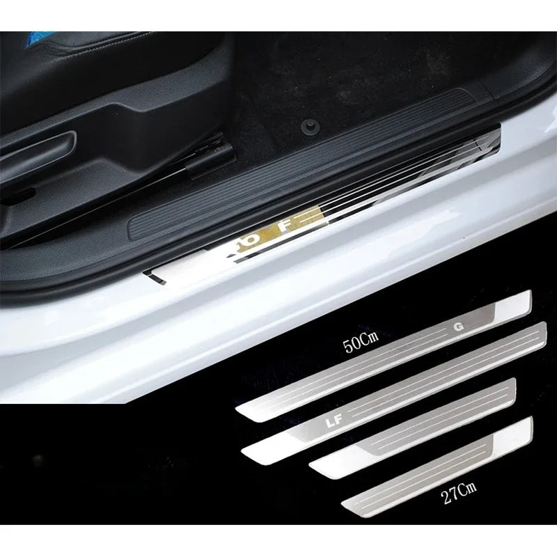 Seuils de Porte Volkswagen Golf 6 7 7.5 8 Acier Inoxydable