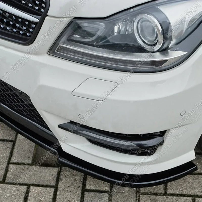 Lame Avant Mercedes Classe C W204 S204 2011-2014 Kit 3 Pièces