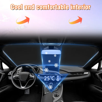 Pare-Soleil Pare-Brise BYD Dolphin 2022-2024