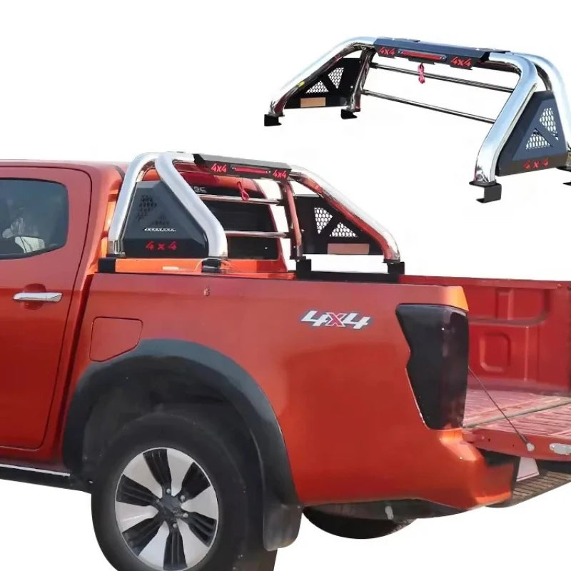 Arceau de Benne Roll Bar Inox Pick-Up 4x4 Universel