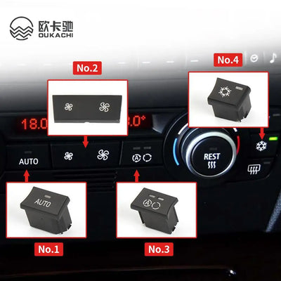 Bouton de Climatisation BMW E90 E87 E84 F25 Série 3