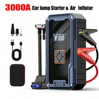 Booster de Batterie 12V avec Compresseur 150 PSI