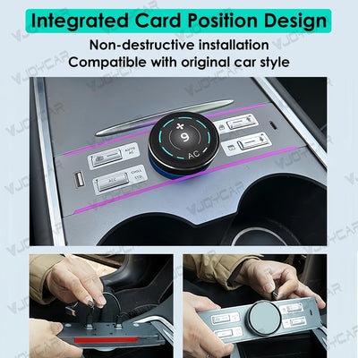 Bouton de Console Centrale LCD Tesla Model 3 Highland Y Juniper