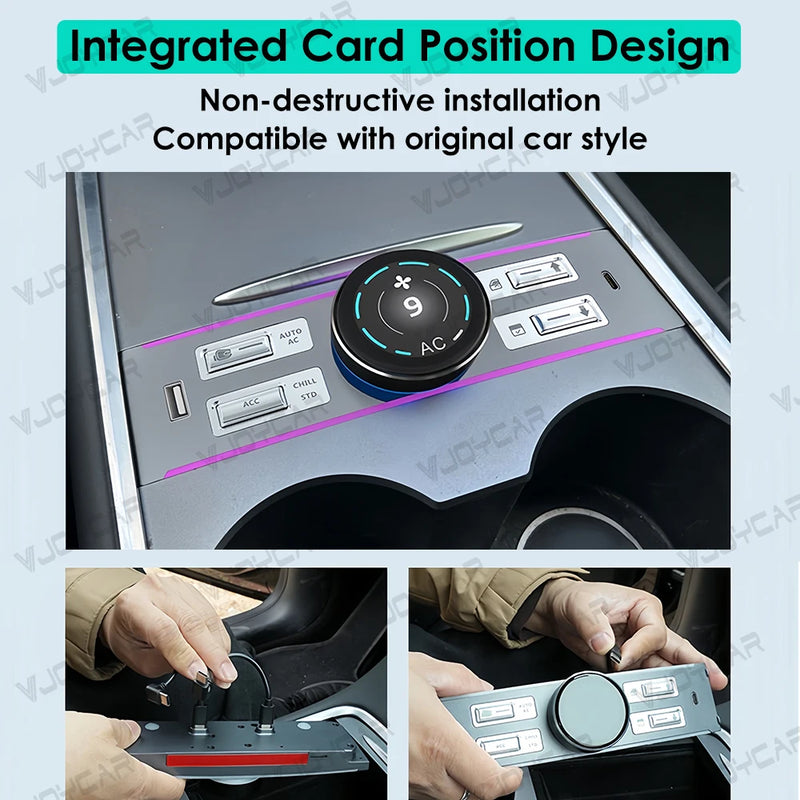 Bouton de Console Centrale LCD Tesla Model 3 Highland Y Juniper — vue d'ensemble