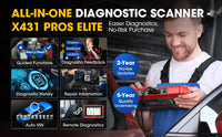 Valise Diagnostic LAUNCH X431 PROS Elite OBD2 Codage ECU