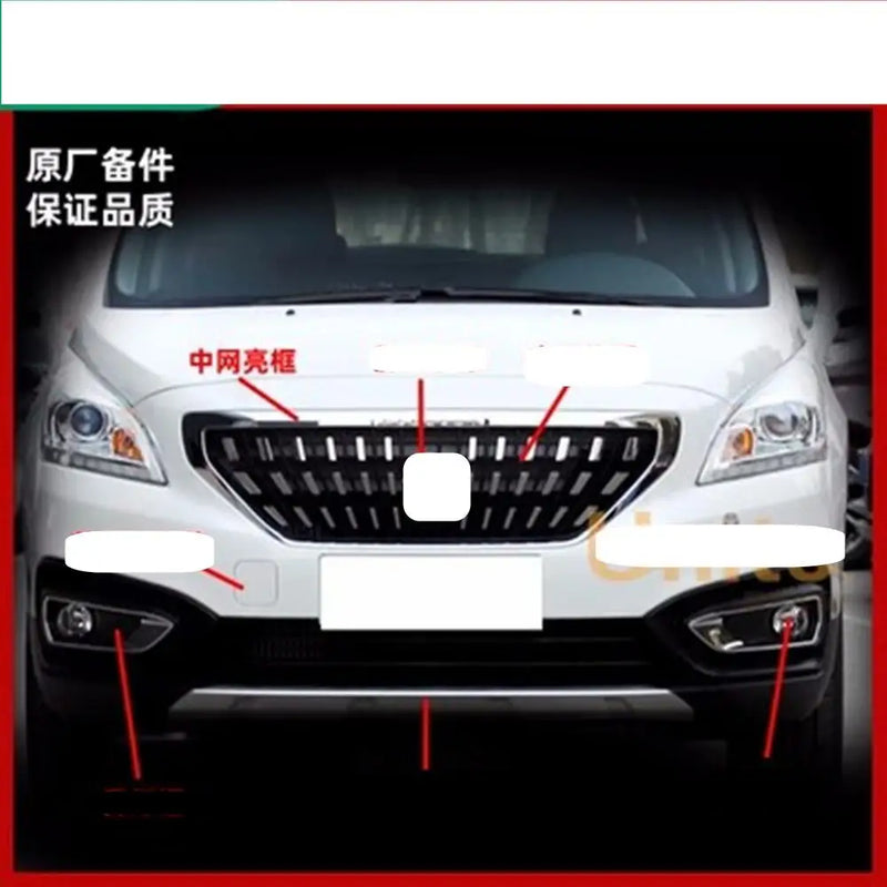 Cadre de Calandre Chromé ou Calandre Avant Peugeot 3008 2016-2019