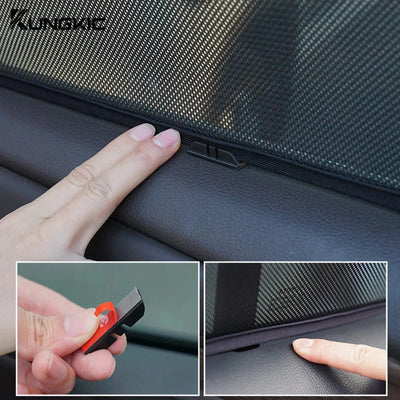 Rideaux Pare-Soleil Maille Skoda Kodiaq 2016-2026