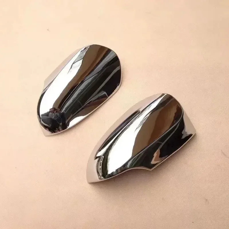 Coque de Rétroviseur Toyota C-HR 2016-2023 Aspect Carbone ou Chromée, Coques de Recouvrement ABS, Deux Formes de Boîtier