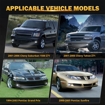 Feux Antibrouillard LED Chevy Tahoe Pontiac Grand Prix