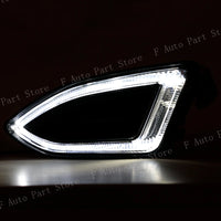 Antibrouillard LED Feux de Jour Ford Edge 2015-2018