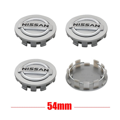 Cache-Moyeux Nissan Qashqai Juke X-Trail 54mm 60mm