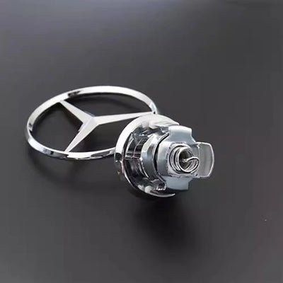 Badge de Capot Mercedes AMG 44mm Étoile 3D Chromé
