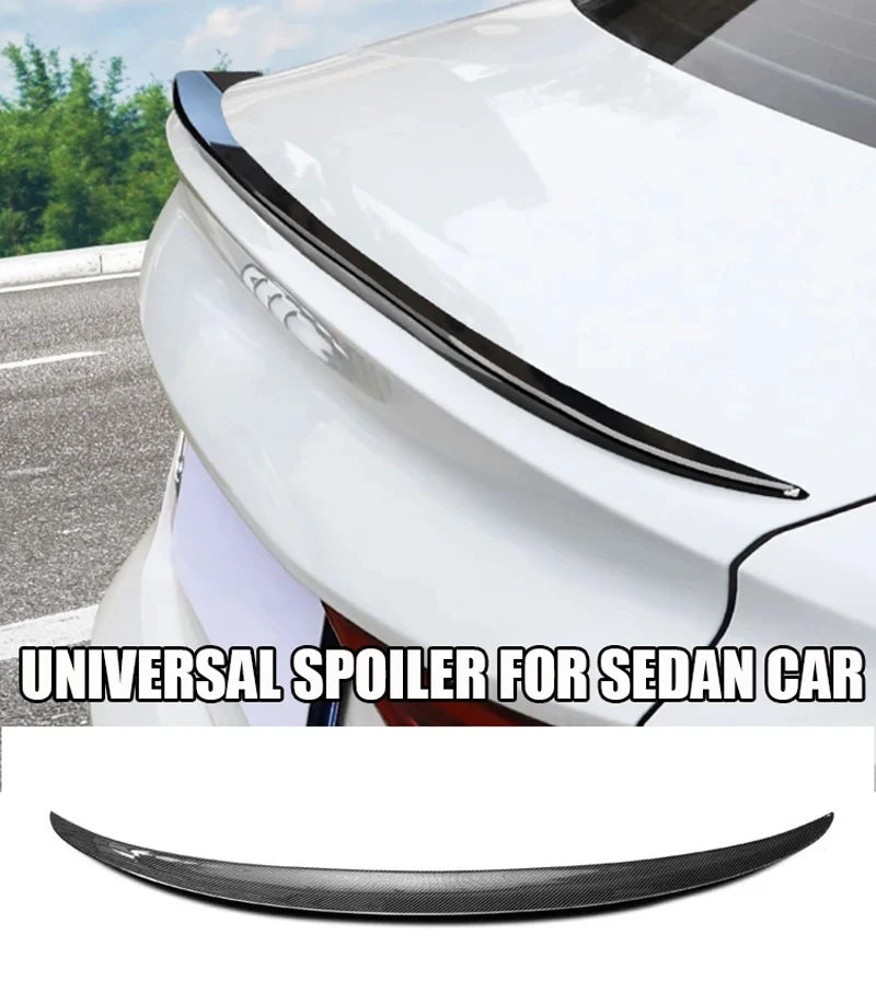 Becquet Universel Souple 1.2M Carbone Adhésif