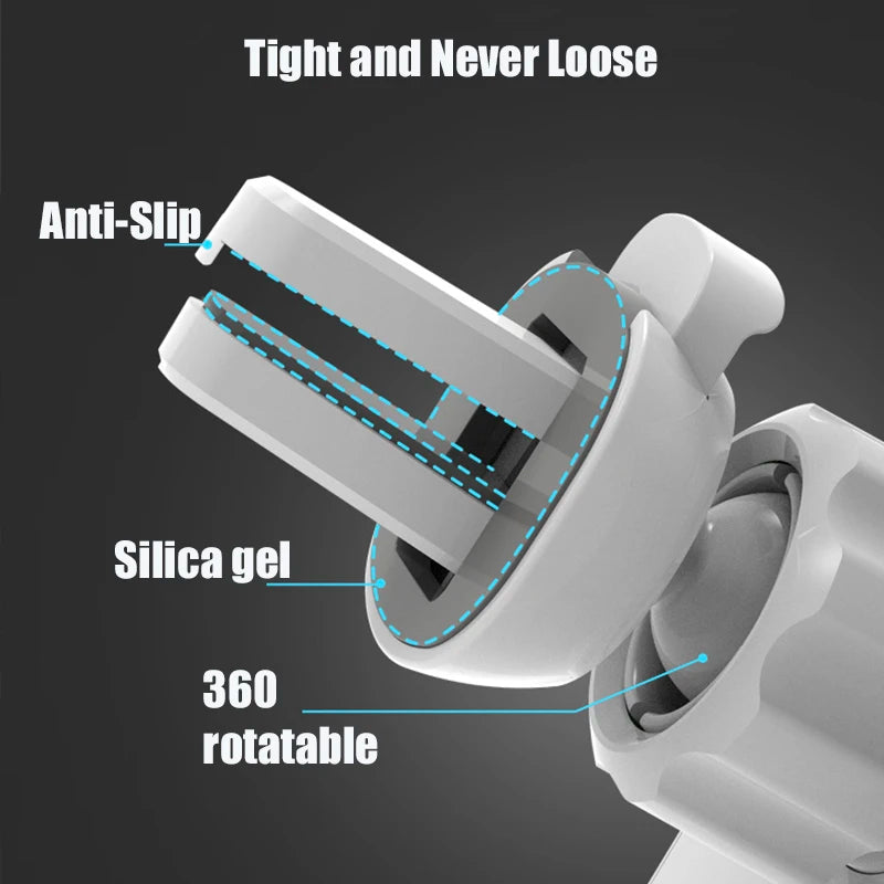 Support Téléphone Magnétique Chargeur Induction Grille d'Aération Câble USB-C