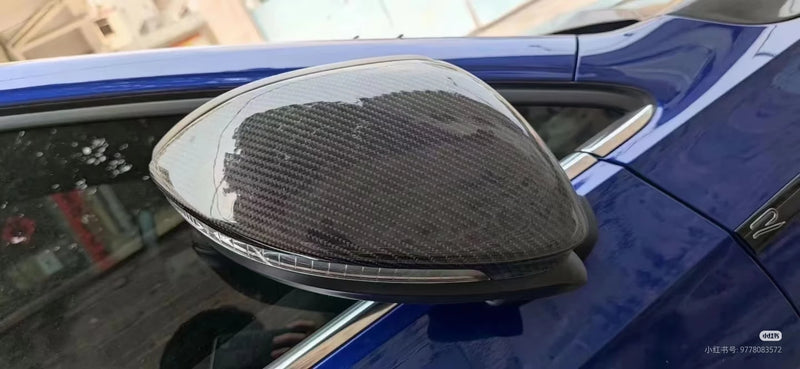 Coques de Rétroviseur en Carbone Volkswagen Golf 8 MK8 et ID.3 2020+ avec ou sans Trou