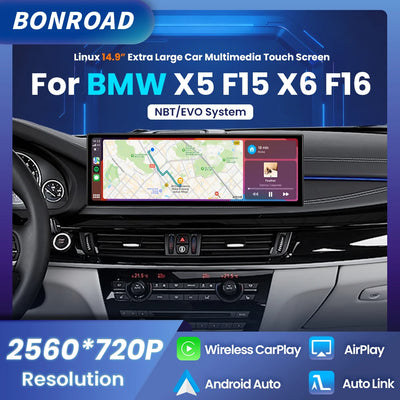 Autoradio CarPlay BMW X5 F15 X6 F16