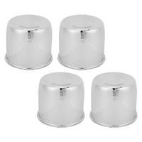 Cache-Moyeux Acier Chromé 108 mm Camion Remorque Camping-Car Lot de 4