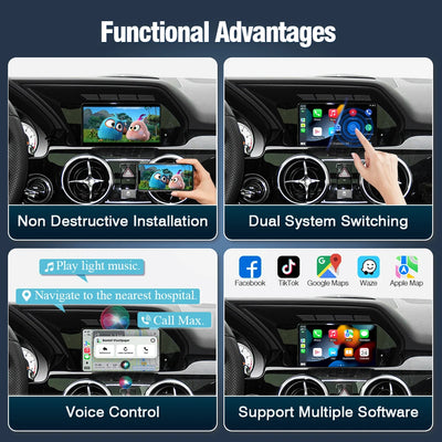 Autoradio CarPlay Android Auto Mercedes NTG4.5 GPS