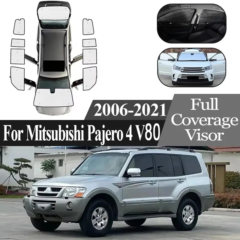 Pare-Soleil Rétractable Mitsubishi Pajero 4 V80 2006-2021