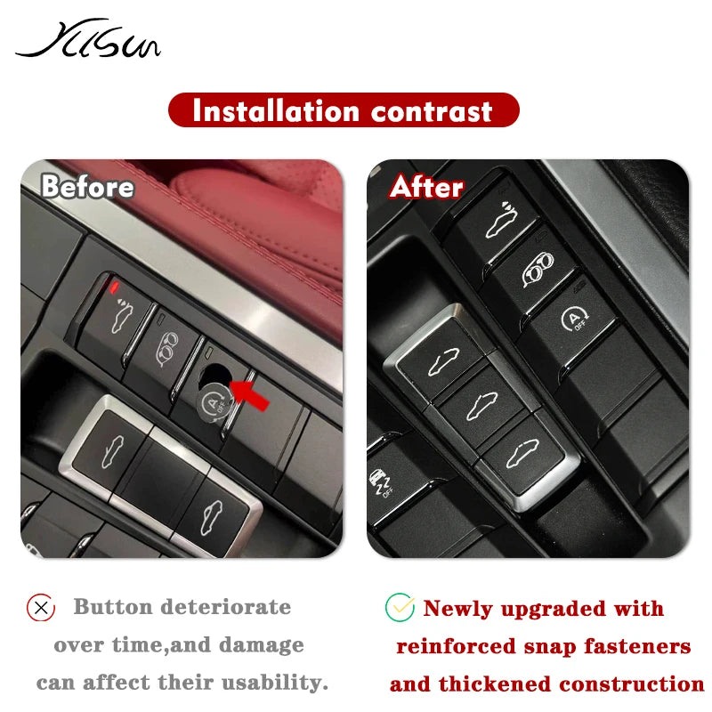 Bouton de Console Centrale Porsche 718 Cayman Boxster 911 — vue d'ensemble