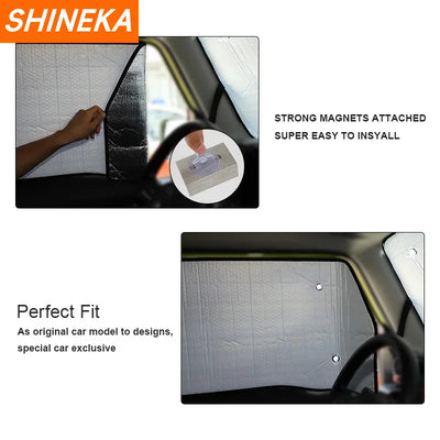 Pare-Soleil Isolant Vitres Suzuki Jimny JB64 JB74 2019-2023