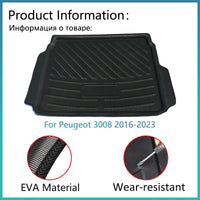 Tapis de Coffre Peugeot 3008 P84 2016-2023