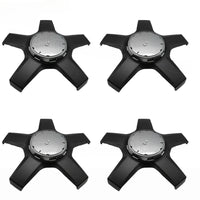 Cache-Moyeux Mercedes AMG A0004002400, S63 S65 C43 C63 S560 S680 GLS600, Noir, 5 Branches