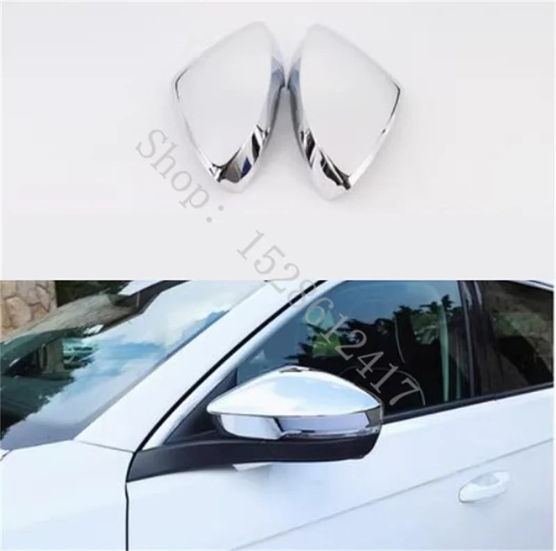 Coques de Rétroviseur VW T-Roc 2018-2024 Chromé ou Aspect Carbone