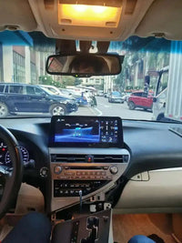Autoradio Android 14 Écran QLED 12,3 Pouces Lexus RX 270 350 450h 2009-2015 CarPlay Double Système