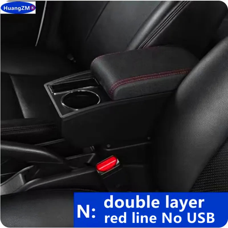 Accoudoir Peugeot 207 207 CC Console Centrale avec Rangement Porte-Gobelet et USB