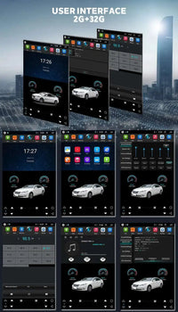 Autoradio Android 14 Écran Vertical Toyota Fortuner et Hilux 2005-2014 CarPlay GPS 4G