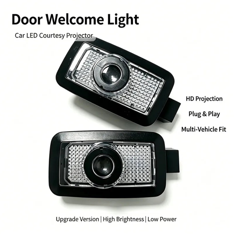 Projecteur Porte BYD Sealion 7, Sealion 6, Sealion 5, Song Plus, Seal U, Lumière de Bienvenue HD, Lot de 2