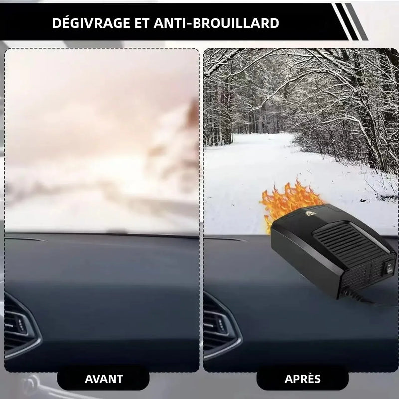 Chauffage Voiture 12V 24V Céramique PTC 180 W Chaud et Froid