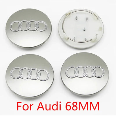 Cache-Moyeux Audi A3 A4 A6 Q5 Q7 60mm 77mm