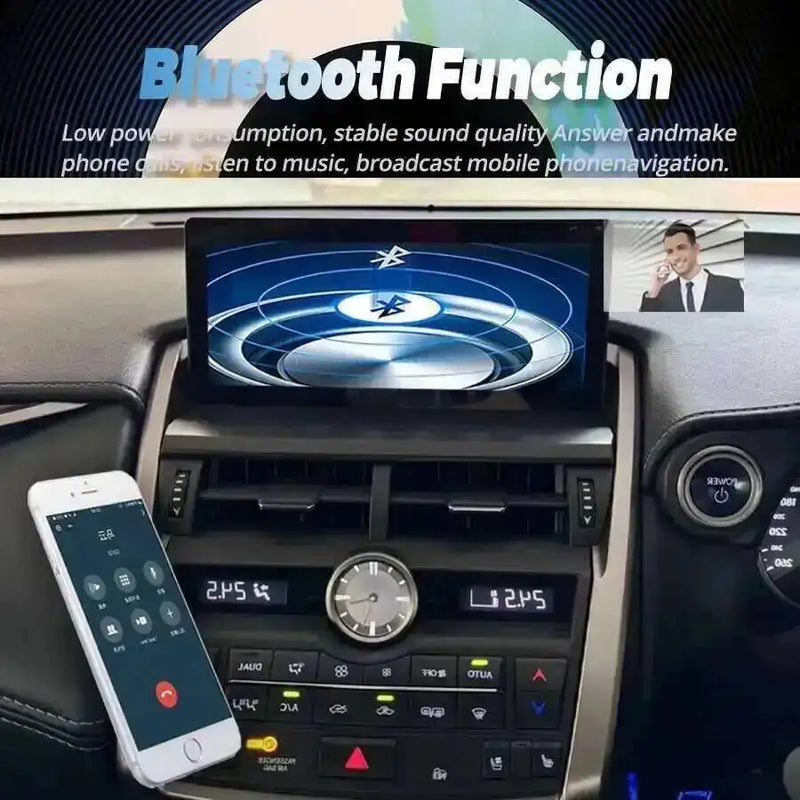 Autoradio Android 14 Écran 10,25 Pouces Lexus NX 200 200t 300h 2014-2016 CarPlay DSP 4G