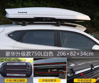 Coffre de Toit Aluminium 550 à 750 L Voiture