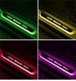 Seuil de Porte LED Dynamique Sans Fil Logo Personnalisé