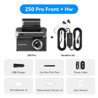 Dashcam DDPAI Z50 Pro 4K GPS ADAS 4G