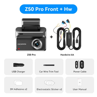 Dashcam DDPAI Z50 Pro 4K GPS ADAS 4G