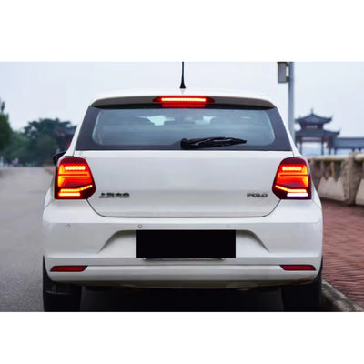 Feux Arrière LED Rouges Séquentiels Volkswagen Polo 5 6R 6C 2009-2017