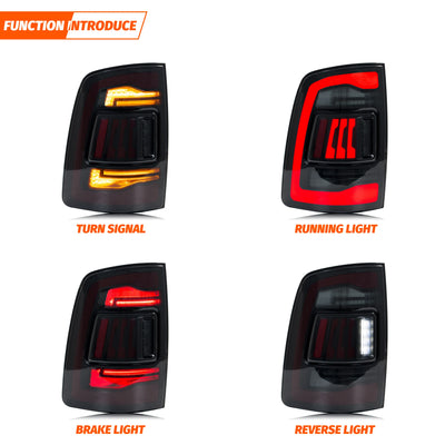 Feux Arrière LED Dodge RAM 1500 2500 3500 2008-2018