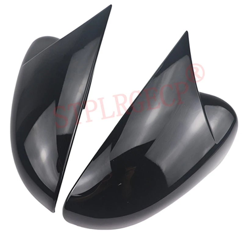 Coques de Rétroviseurs Renault Captur 1 2013-2016 Noir Brillant