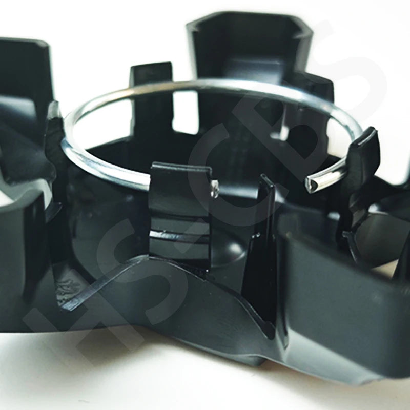 Cache-Moyeux Peugeot 5 Branches 3D, Noir, pour 3008, 4008, 5008, Références 98366785XK et YL022040XK