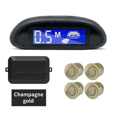 Radar de Recul Hippcron Parktronic 4 Capteurs LCD