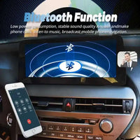 Autoradio Android 14 Écran QLED 12,3 Pouces Lexus RX 270 350 450h 2009-2015 CarPlay Double Système
